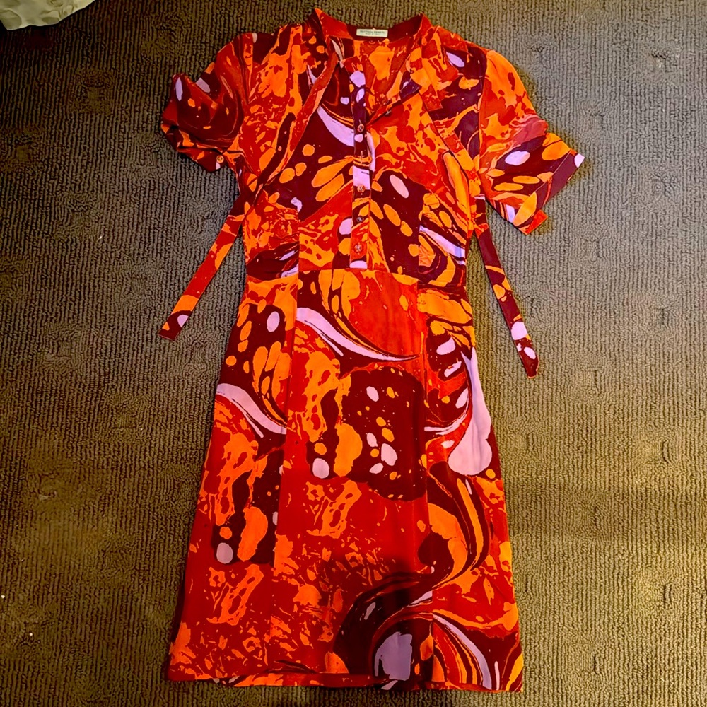 Bottega Veneta silk dress, size 38, in excellent condition.